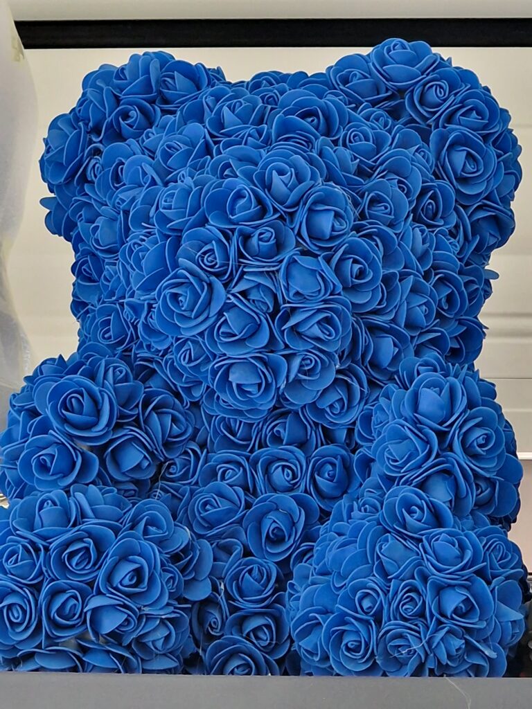 Ourson en mousse florale