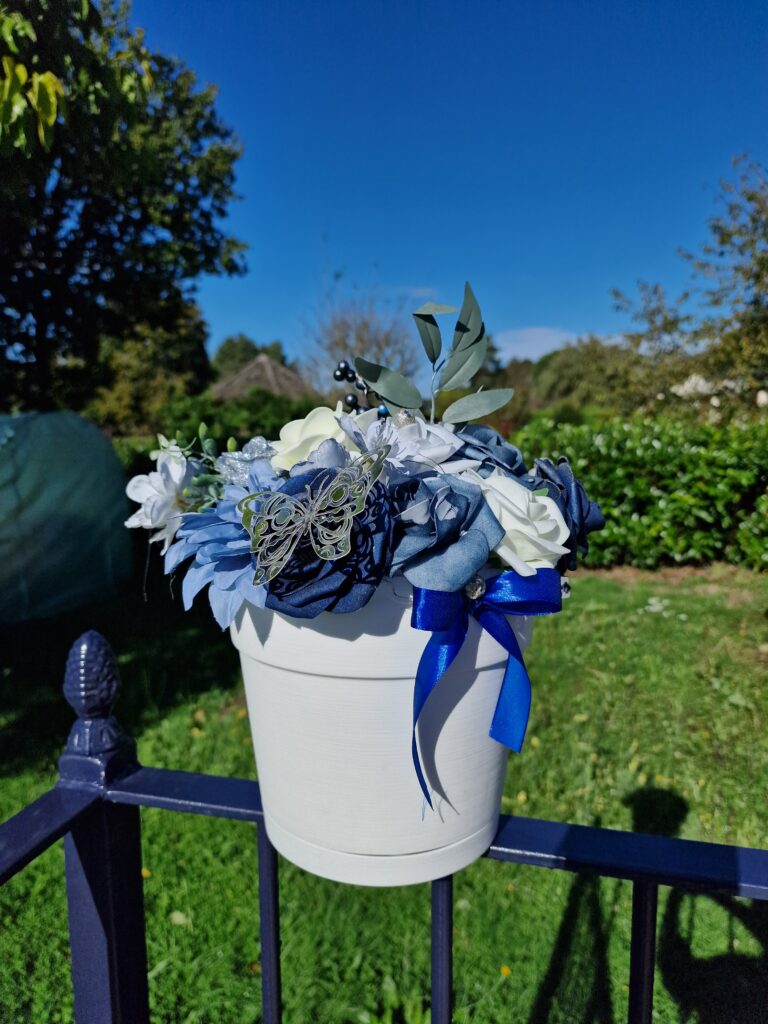 Pot de fleurs décoratif