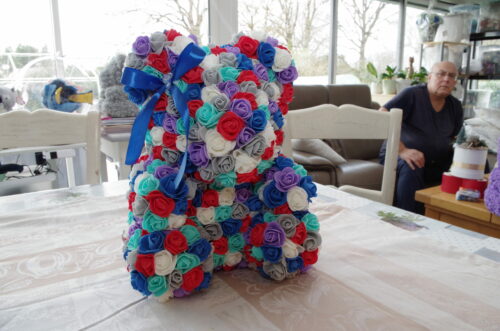 Ourson multicolore